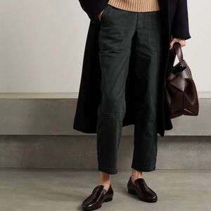 ALEX MILL Phoebe Recycled-Denim Straight Leg Cargo Jeans - Washed Black